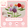 Hoa Tulip Len Handmade