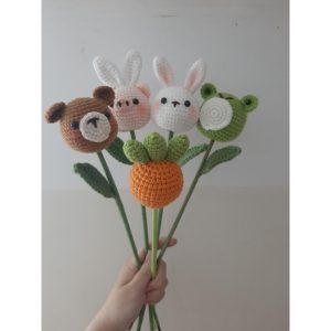 Hoa len Thú dễ thương