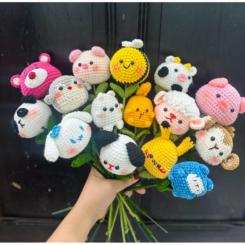 Hoa Len Thú Handmade