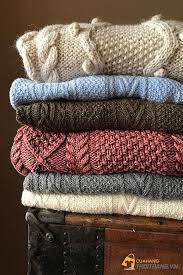 Các loại khăn len handmade phổ biến